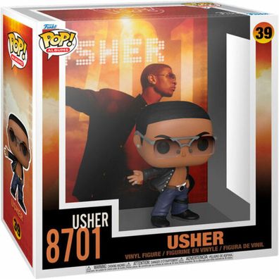 Usher POP! Albums Vinyl Figur 8701 9 cm