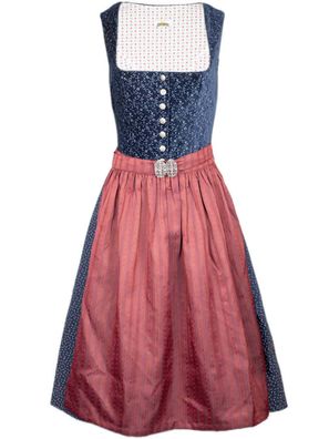 Dirndl Sophie blau 68er Länge