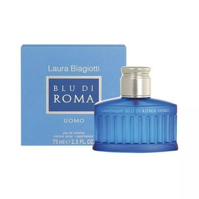 Laura Biagiotti Blu di Roma 75 ml Eau de Toilette Spray für Herren