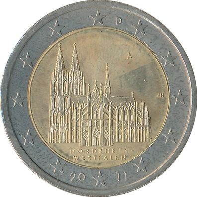 Deutschland 2 Euro 2011 - Kölner Dom ( A )*