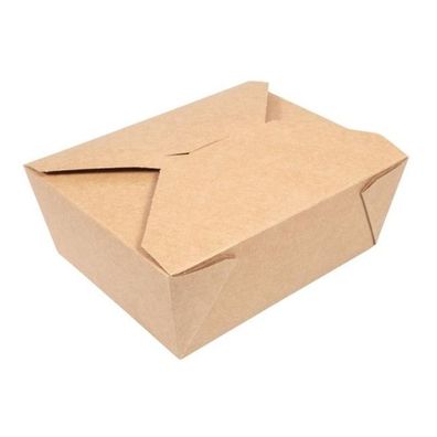 Vegware Kompostierbare Menüboxen Aus Pappe 1800 Ml (180 Stück)