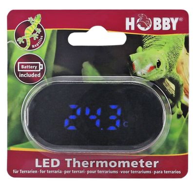 Hobby LED Thermometer Terra für Terrarien - inkl. Batterie