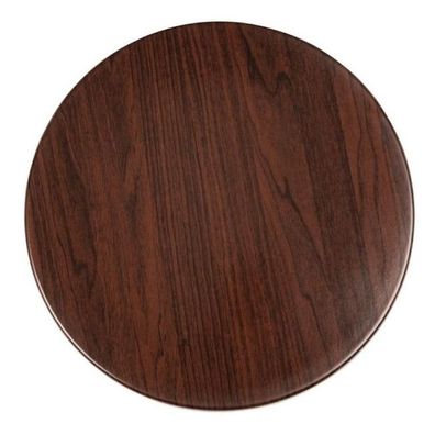 Bolero Runde Tischplatte Dunkelbraun 60Cm