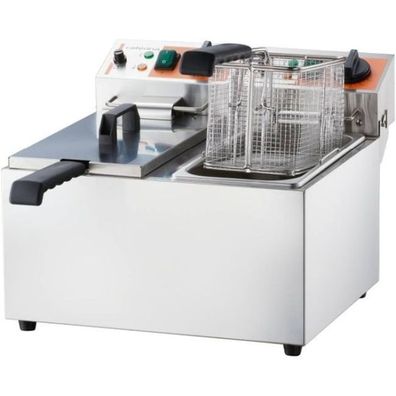 Doppel-Fritteuse Caterina Mit Kaltzone, 2X8 Liter, 2X 2 Kw, 230V