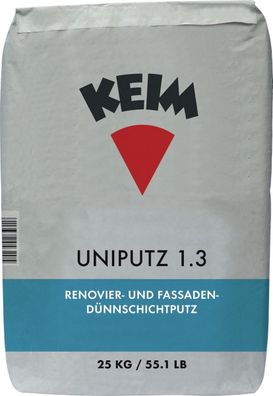 KEIM Uniputz 1.3 - 25 kg naturweiß