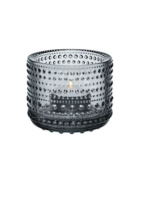 Iittala Kastehelmi Windlicht - 64 mm - Grau