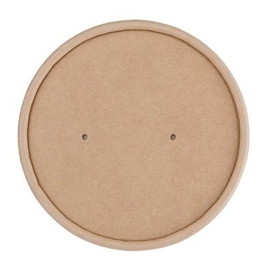 Fiesta Compostable Papierdeckel 98Mm Für Suppenbecher 500 Stück