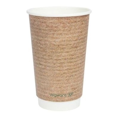 Vegware Kompostierbare Kaffeebecher 455Ml Packung Mit 400 Stück