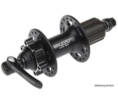 Shimano Hinterradnabe DEORE XT FH-M756 9/10-fach 6-Loch, 36 Loch, Schnellspanner