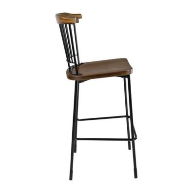 Bolero Scandi Hohe Hocker Schwarz 2Er-Pack (2 Stück)