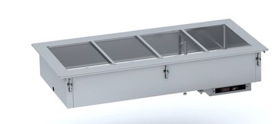 Einbau Bain-Marie 4/1 - Automatische Wasserbefüllung