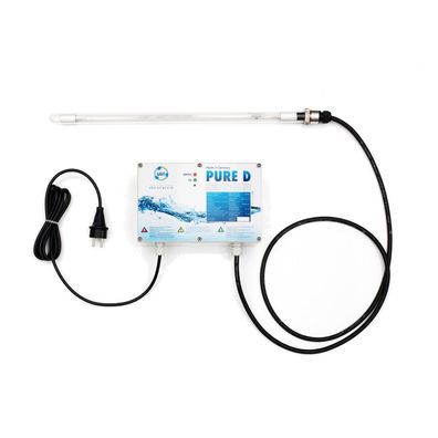 PURE D - 50W - UVC Anlage zur Trinkwasser Sterilisation - 230VAC/115VAC