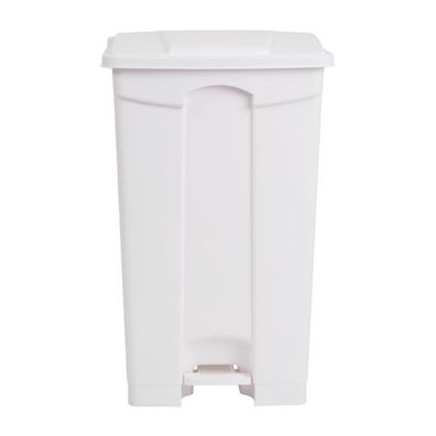 Jantex Küchenpedaleimer Weiß 87L