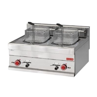 Gastro M Doppelfritteuse 65/70Fre 2 X 10L