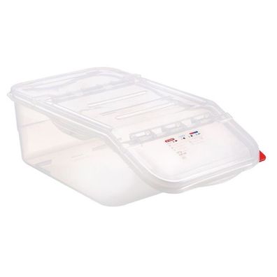 Araven Vorratscontainer Lagerbox mit 22 Liter GN11 und transparent