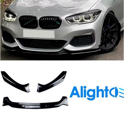 Frontlippe Splitter schwarz für BMW 1er F20 F21 LCI M Paket