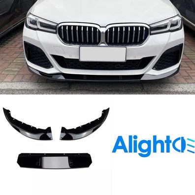 Frontlippe Splitter schwarz für BMW 5er G30 G31 LCI M Paket