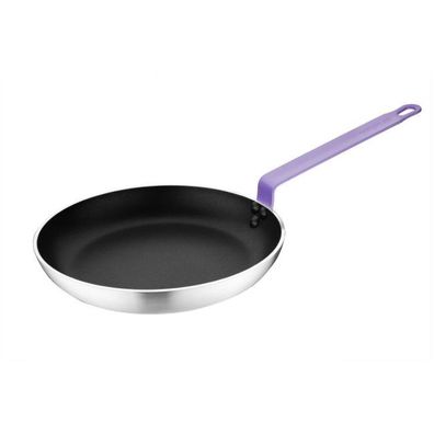 Hygiplas Teflon Platinum Plus Antihaft-Pfanne 280 mm Lila Griff