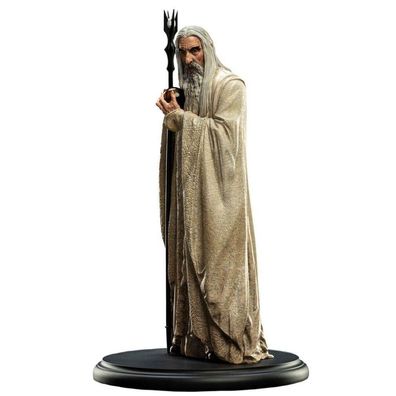 Herr der Ringe Statue Saruman der Weiße 19 cm