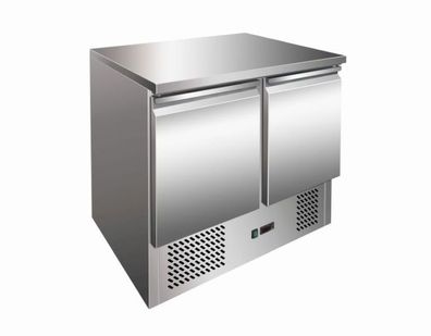 Gastronomie Stalgast 2-Türiger Tiefkühl-Arbeitstisch Gn11 Mit Statischer Kühlung,