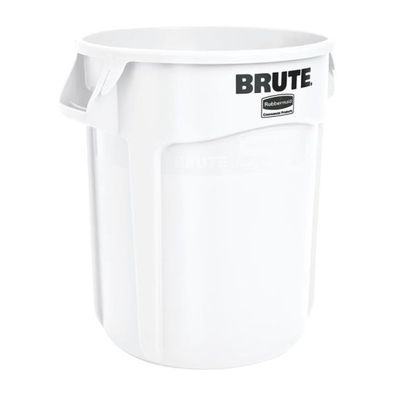 Rubbermaid Brute Abfalleimer Weiß 75,7L