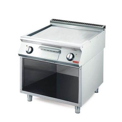 Gastro M 700 Elektrische Grillplatte Gm70/80Ftes-Cr Glatt Und Verchromt