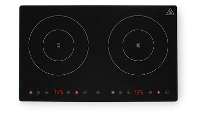 Hendi Induktionskocher Kitchen Line 2 Zonen mit Boost Funktion und 18002000W