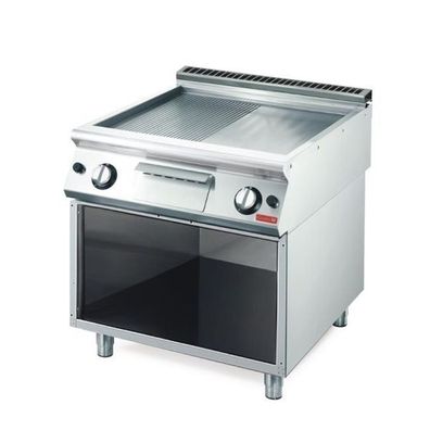 Gastro M 700 Gasgrillplatte Gm70/80Ftrgs 2/3 Glatt 1/3 Gerillt