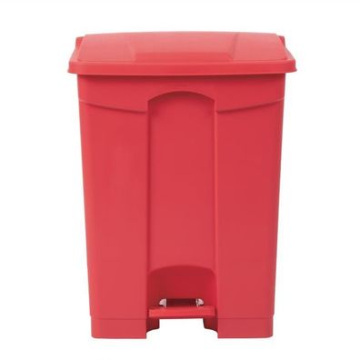 Jantex Küchenpedaleimer Rot 65L