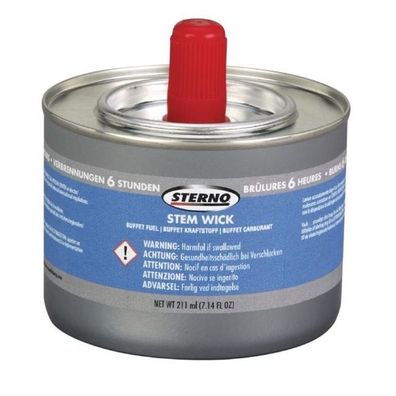 Sterno Flüssige Brennpaste 6 Std. X12 (12 Stück)