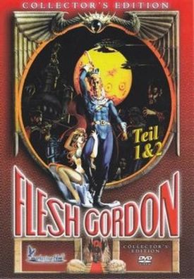 Flesh Gordon 1 + 2 (DVD] Neuware