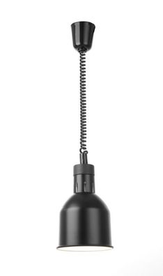 KBS Infrarot Heizlampe schwarz mit Leuchtmittel 175x175x250 mm 230 Volt 0,25 kW