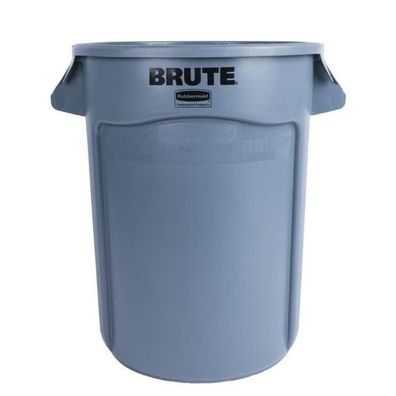 Rubbermaid Brute Abfalleimer Grau 121L