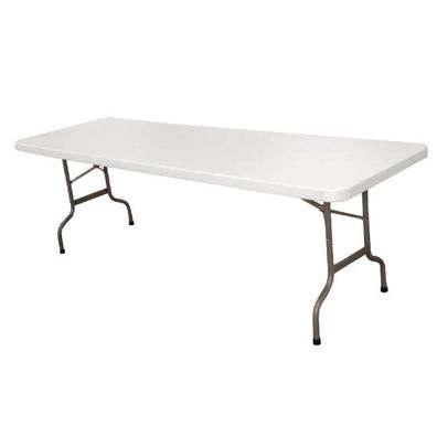 Bolero Rechteckiger Klapptisch Weiß 244Cm