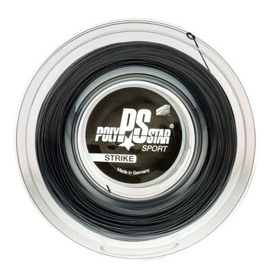 Polystar Strike Black 200 m Saitenrolle Tennissaiten