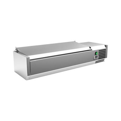 Gastro-Inox Edelstahl Aufsatzkühlung 5X Gn1/4 Mit Deckel