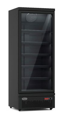 Combisteel Tiefkühlschrank mit 1 Glastür und 5 Gitter 600 Liter