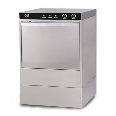 Gastro-Inox Gläserspülmaschine Geschirrkorb 120 Sekunden Edelstahl 230V