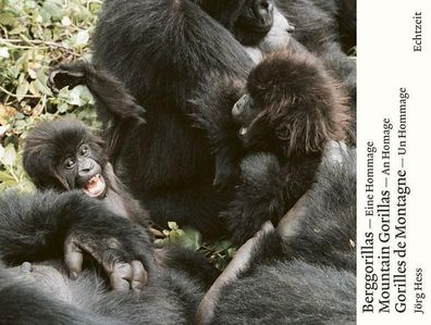 Berggorillas - Moutain Gorillas - Gorilles de Montagne, Jörg Hess