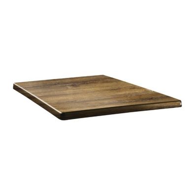 Topalit Classic Line Quadratische Tischplatte Atacama Kirschenholz 70Cm