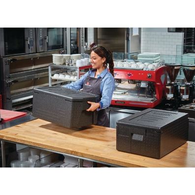 Cambro Transportbehälter Cam GoBox Toplader mit großen Griffen und 46 Liter