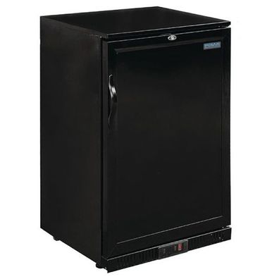 Polar G-Serie 900 Mm Barkühlschrank Eintürig 138 Liter Schwarz