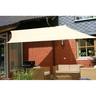 Sonnensegel 3 X 3 M Beige