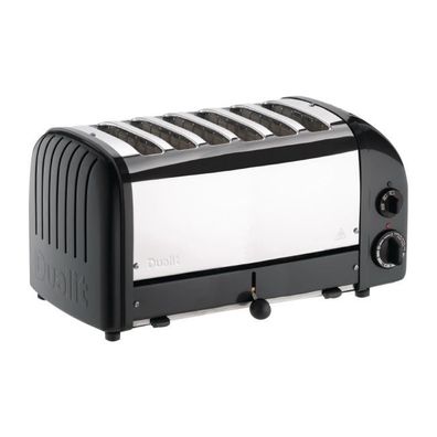 Dualit Toaster 60145 Schwarz 6 Schlitze