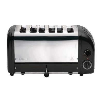 Dualit Toaster 60145 Schwarz 6 Schlitze