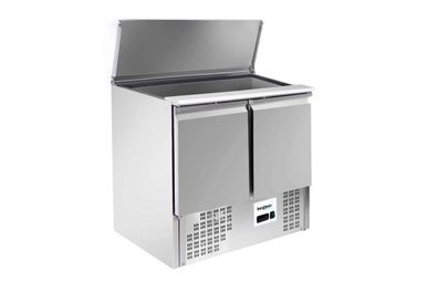 Zimax Basicline 700 Saladette 2-Türig Mit Klappdeckel - 240 L