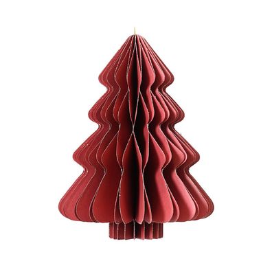 Weihnachtsbaum Decoris Rot Ø 30 x 40 cm Zum Aufhängen Dekorativ