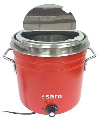 Saro Retro Suppenkessel Rot