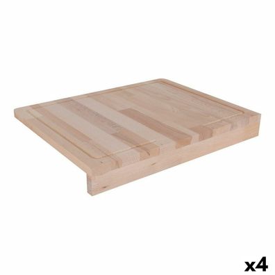 Schneidebrett Quttin Quttin Braun Holz 45 x 35 cm (4 Stück)