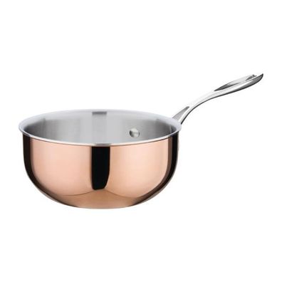 Vogue Tri-Wall Kupfer Sauteuse Induktion 20Cm